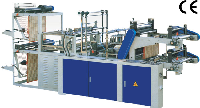 Computer Control High-speed Vest Rollng Bag-making Machine (Doube layer)