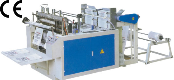 Heat sealing hot-rolled bag making machine